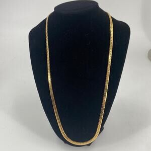 Vintage 24" Gold Necklace